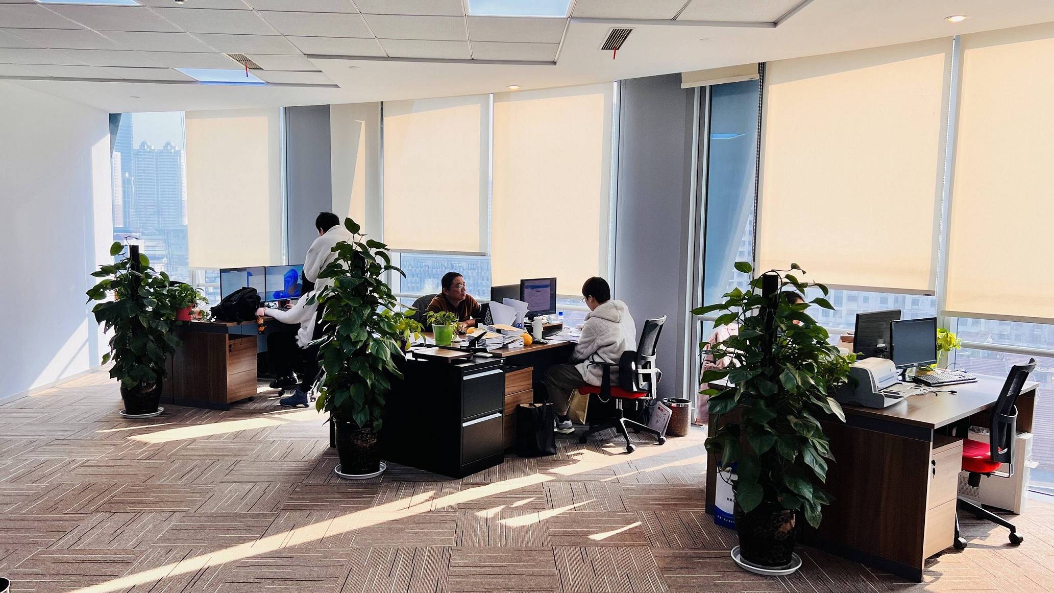 Environnement de bureau de Jiaxi Fiscal